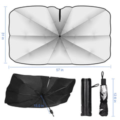 SHARPAI sun shade compatible with most sedans and SUVs