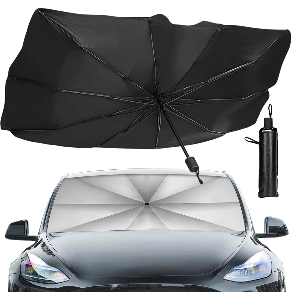SHARPAI sedan SUV sun shade umbrella blocks UV rays to keep the cabin cooler