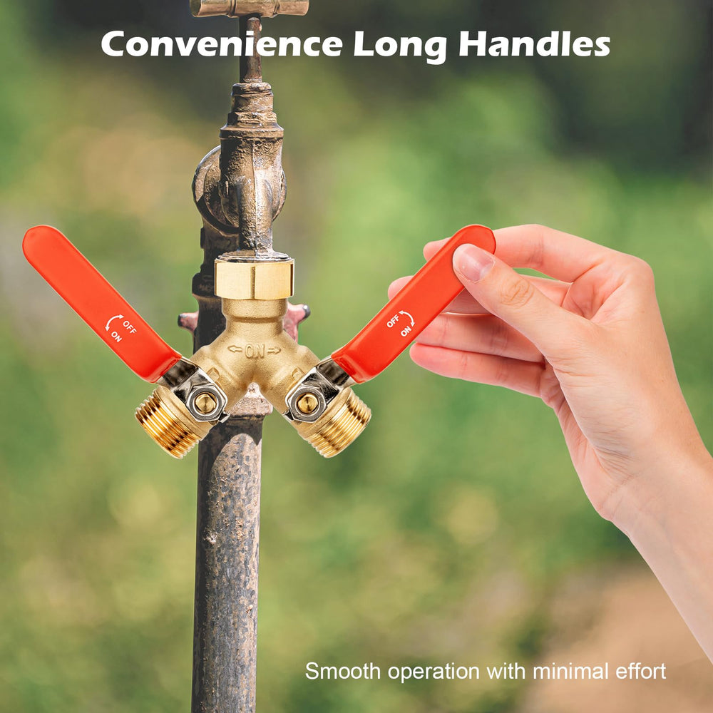 SheeChung 360-degree swivel connector lets you position the faucet with ease.