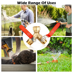 SheeChung includes washers and teflon tape for tool-free installation.