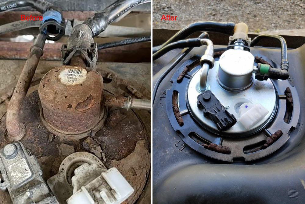 Sheisor fuel pump lock ring for Chevy Avalanche protects against corrosion and leaks.