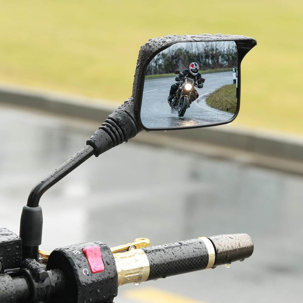 SHEJISI mirrors for dirt bikes, ATVs, scooters improve daily riding visibility