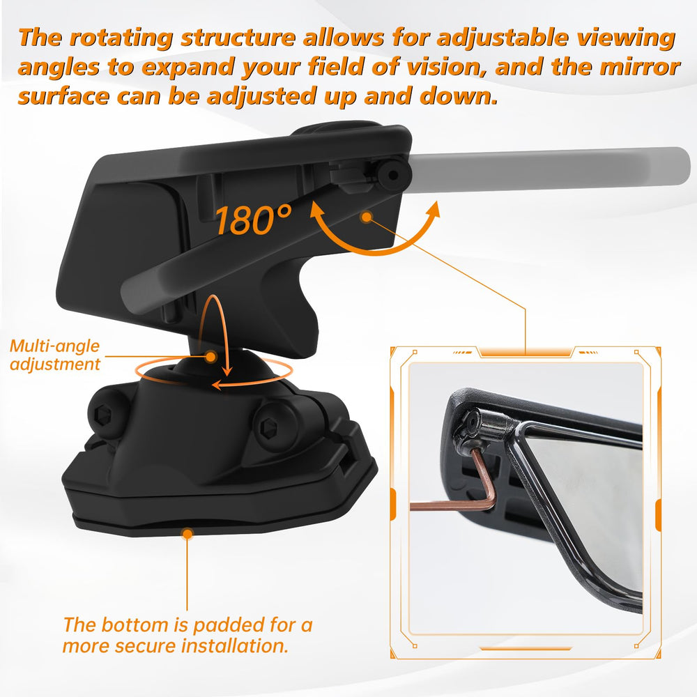 SHEJISI mirror for Suzuki GSX-R1000 wobble-free mounting for stable rides
