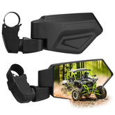 SHEJISI UTV mirrors with spring-back feature for quick reset after obstacle contact