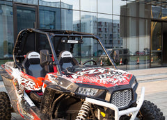 SHEJISI UTV side mirror rugged housing and durable finish