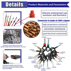 Shengbowi terminal pins in separate compartments prevent mix-ups during use