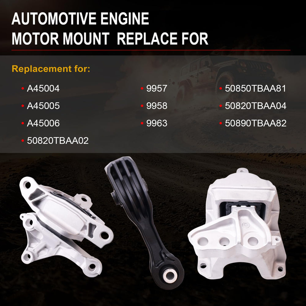 Sherxibo left transmission mount for Civic supports smooth gear engagement