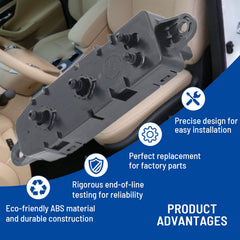 Sherxibo power seat switch 87081-3JA7A/B enables straightforward swap