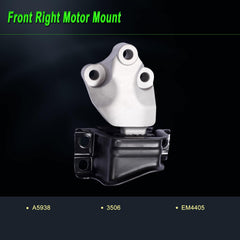 SHICHU Ram ProMaster front right motor mount minimizes engine movement