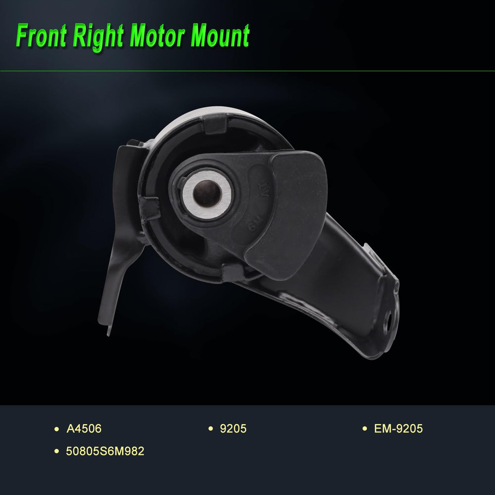 SHICHU four-mount kit packaging ready for CR-V 2.4L auto replacement.