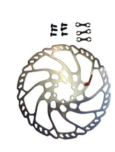 Shimano SM-RT66 203mm rotor with 6-bolt mounting for reliable braking performance.