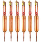 Shimeyao filter drier copper body for moisture removal in refrigeration systems.