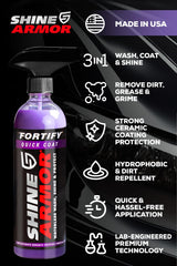 SHINE ARMOR exterior gloss after wash highlights showroom-worthy reflections.