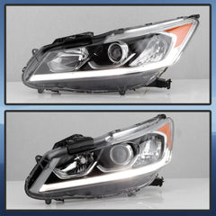SHINESELL chrome housing with amber reflector provides factory-style appearance.