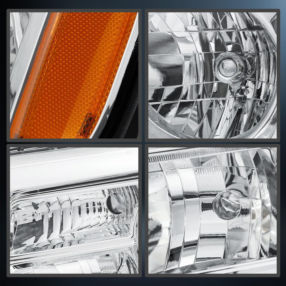 SHINESELL Pilot headlights assembly rear-view showcases waterproof sealing and sturdy build