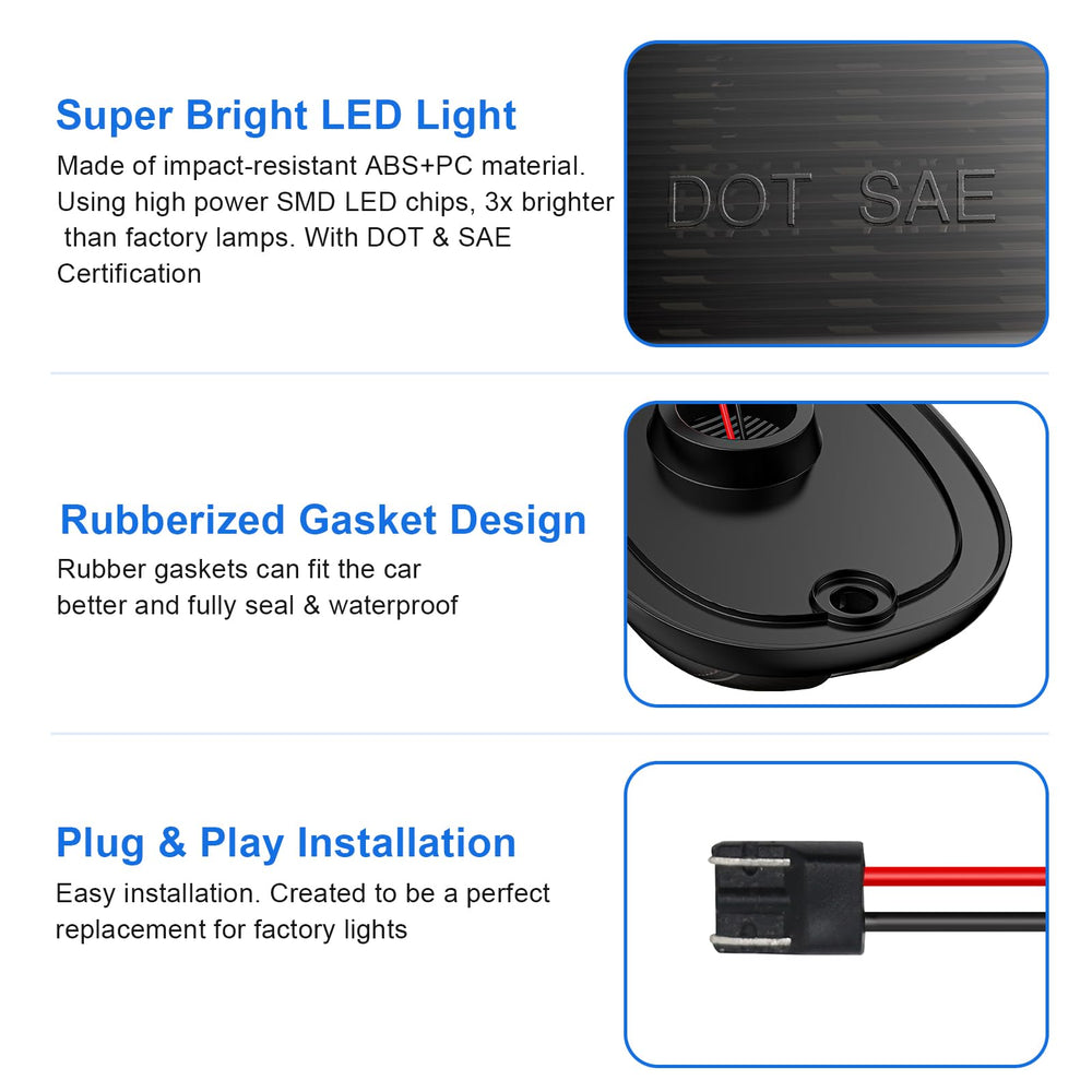SHINEFIT cab-light installation image shows plug-and-play setup for quick replacement.