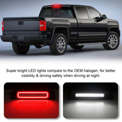 SHINEFIT F1-style strobe brake light delivers bright rear illumination for safer braking.
