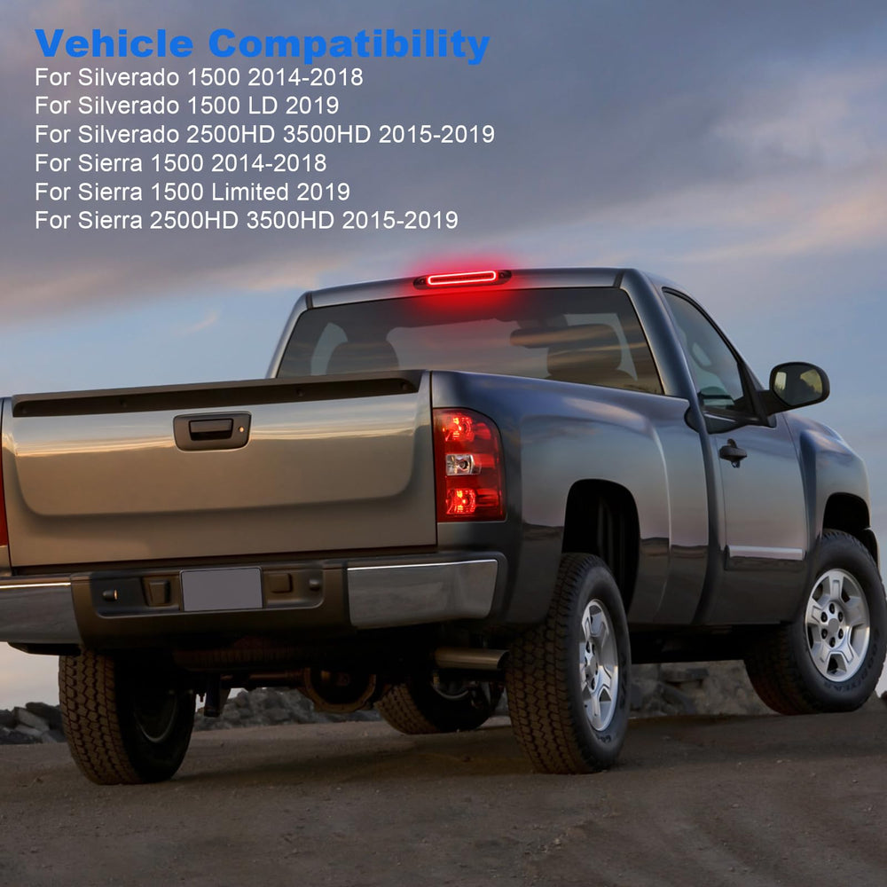 SHINEFIT high-brightness brake light improves visibility at night.