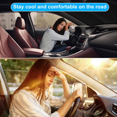 SHINEHOME Camry sunshade double-layer design protects interior from sun exposure