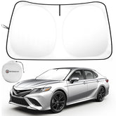 SHINEHOME Camry sunshade front window installed blocks glare and heat for a cooler ride