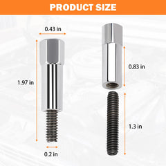 SHINEHOME SBC valve cover bolts kit helps Chevy engines maintain secure sealing.