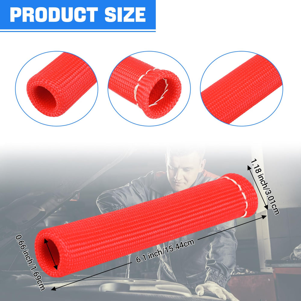 SHINEHOME compatibility-focused image shows sleeves fitting various petrol engines