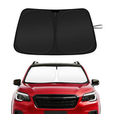 SHINEHOME Forester front windshield sun shade blocks glare for a cooler cabin