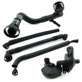 SHINEHOME PCV hose kit for BMW E46 front view, ready for reliable crankcase ventilation.