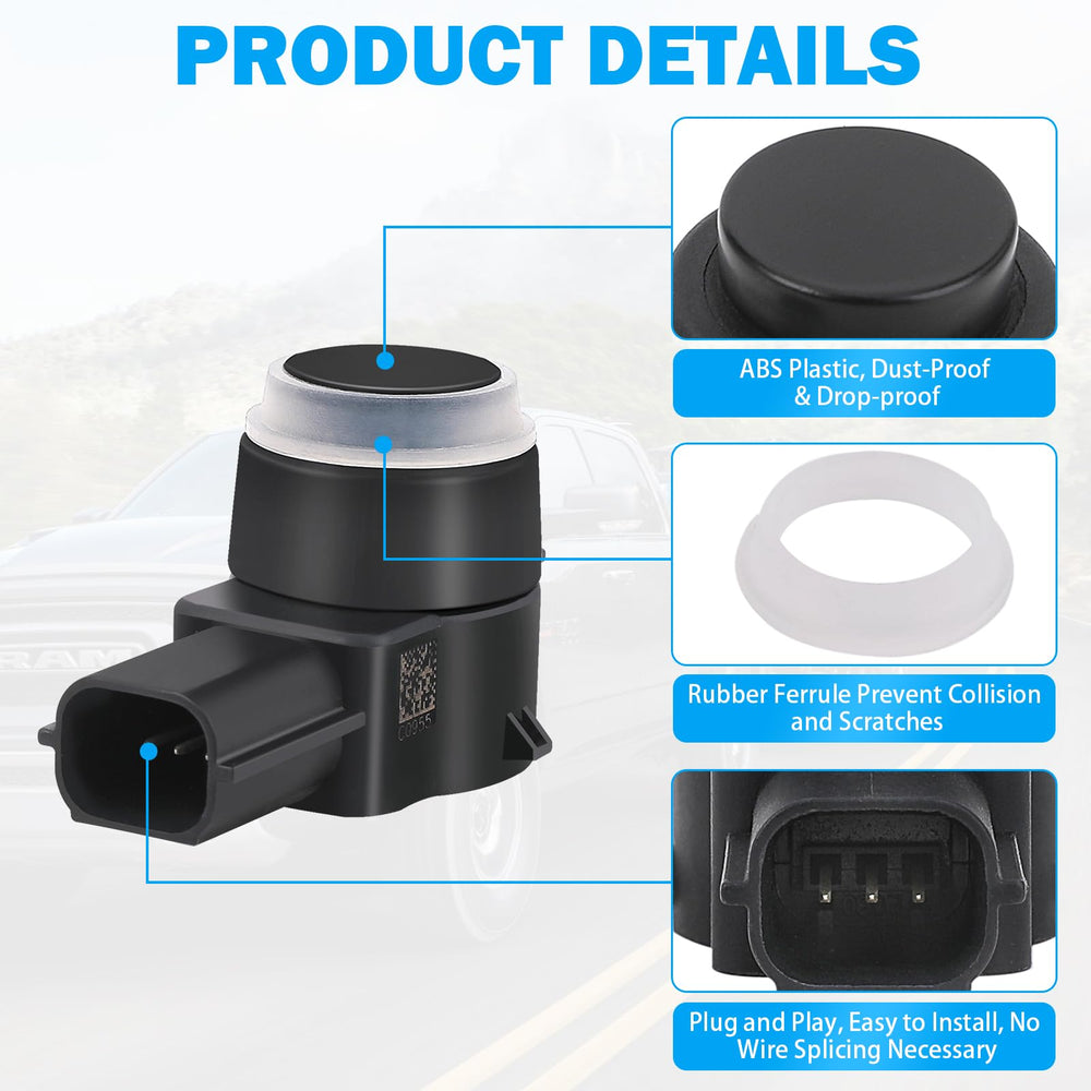 Installation steps for SHINEHOME PDC sensor kit on bumper