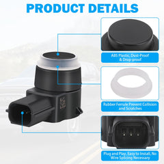 Installation steps for SHINEHOME PDC sensor kit on bumper