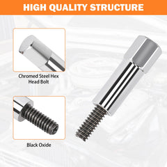 SHINEHOME valve cover bolts kit with 8 bolts and 12-month warranty.