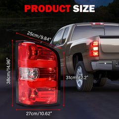 SHINEHOME Silverado tail lights compatibility with 2007-2014 Silverado and GMC Sierra tail lights