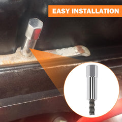 SHINEHOME chrome hex head valve cover bolts offer straightforward installation and tightening.
