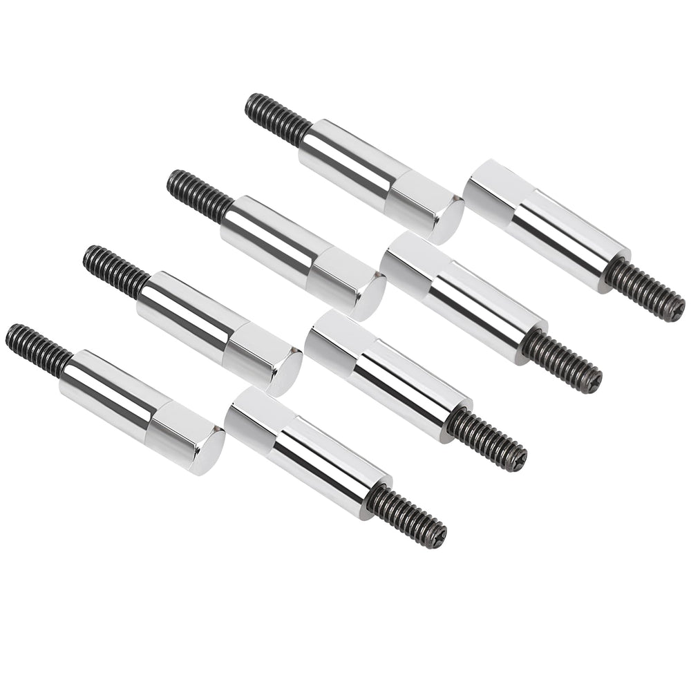 SHINEHOME valve cover bolts kit in chrome finish, durable and reliable for small block Chevy.