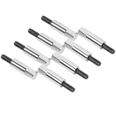 SHINEHOME valve cover bolts kit in chrome finish, durable and reliable for small block Chevy.