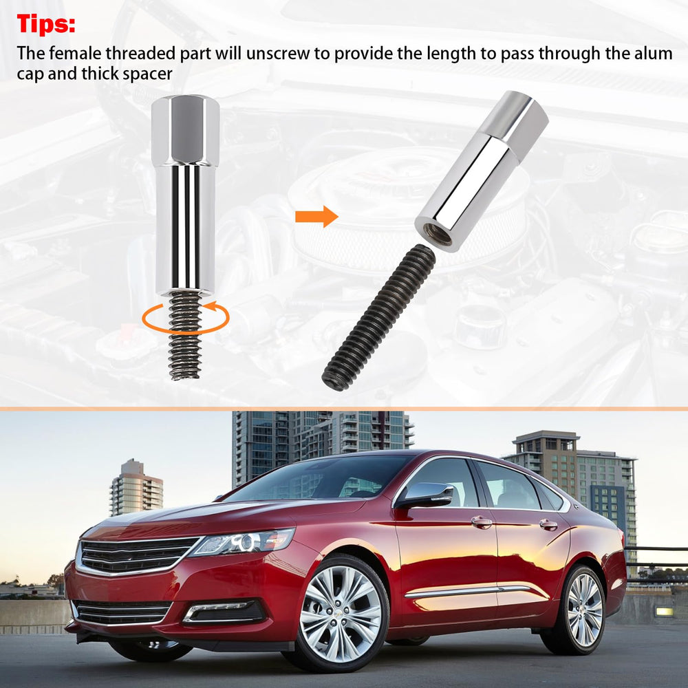 SHINEHOME installs quickly with direct replacement for common Chevy valve covers.