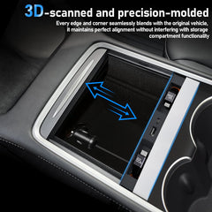 SHINELINERS sliding cover dock keeps cables neatly stowed and ports protected