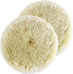 Shineyoo 7-inch wool buffing pad kit packaging showing premium low-linting fibers for smooth polishing