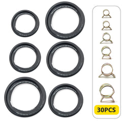 Shineyoo packaged-kit display highlighting complete 6-size hose kit.