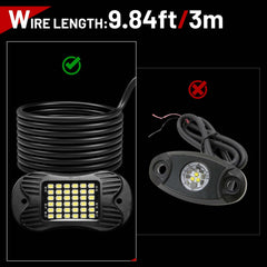 SHINIGHT rock light on a truck side for enhanced style and safety