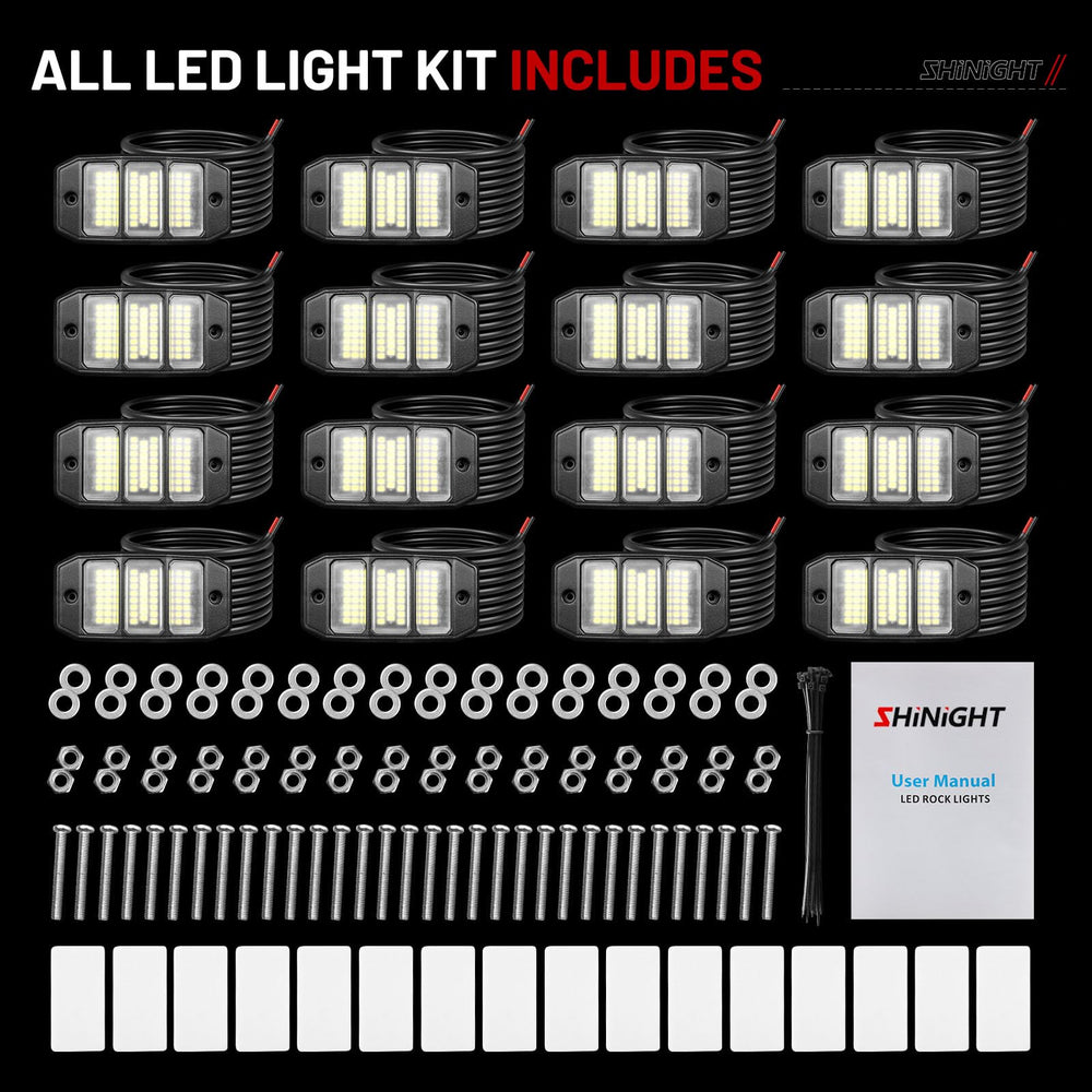 Shinight underglow suitable for trucks ATVs boats and SUVs