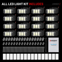 Shinight underglow suitable for trucks ATVs boats and SUVs