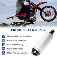 SHIQINHA muffler assembly kit for quick plug-and-play installation
