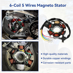 SHIQINHA 8-wire 3-function kill switch adds engine safety shutoff