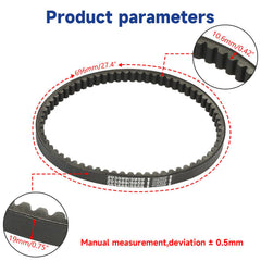 SHIQINHA belt replacement reduces maintenance interruptions on 30-series CVT systems.