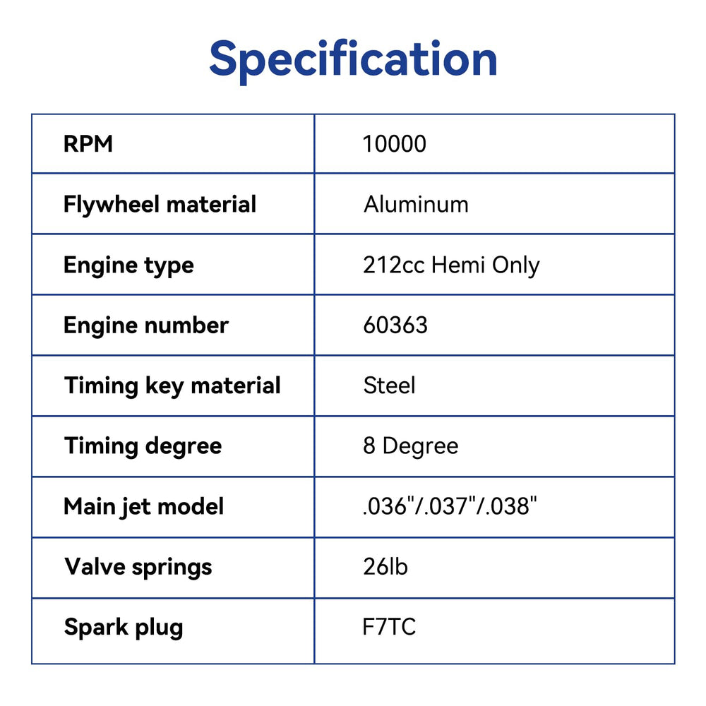 SHIQINHA flywheel with timing key showing quick installation