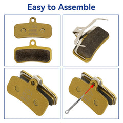 SHIQINHA six-pack brake pads for ongoing maintenance and readiness