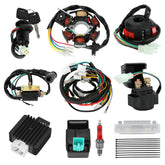 SHIQINHA wiring harness assembly for ATVs streamlines electrical setup and reliability.