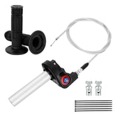 Shiqinha dirt bike throttle assembly for smooth throttle control.