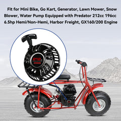 SHIQINHA engine compatibility label showing broad fit with Predator and GX engines.